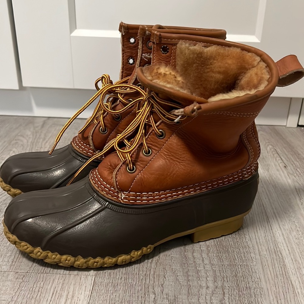Women’s Bean Boots, 8" Shearling-Lined Insulated